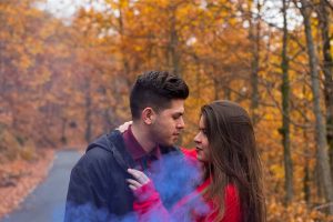 Sesión de fotos romántica en Hervás