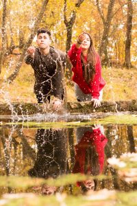 Sesión de fotos romántica en Hervás