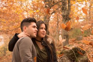 Sesión de fotos romántica en Hervás