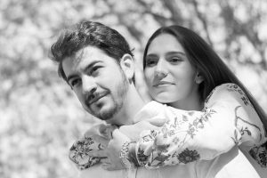 Sesión de fotos romántica en el Valle del Jerte