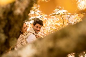 Sesión de fotos romántica en el Valle del Jerte